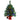 66cm Pre-Lit Tabletop Christmas Tree with 8 Flash Modes for Home Party