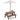 3 in 1 Kids Picnic Table with Removable Umbrella for Garden/ Yard