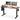 140cm x 60cm Electric Standing Desk with Memory Height Settings