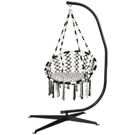 Hammock Chair with C-Shaped Chair Stand