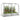 180 x 90 x 30cm Galvanized Raised Garden Bed with Greenhouse Cover, Outdoor Metal Planter Box