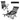 Camping Lounge Chair with Detachable Footrest for Fishing Camp Picnics
