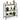 3-Tier Scrollwork Design Metal Plant Stand for Balcony Garden Yard
