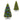 270cm Pre-Lit Artificial Christmas Tree w/ 1030 LED Lights
