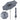 3m Solar Powered LED Lighted Patio Umbrella