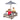 Kids Table & Bench Set with Umbrella & Cushions for Indoor Outdoor Activity