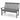 Outdoor 2-Person Bench All-Weather HDPE Patio Loveseat Chair with Cozy Backrest