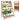 3 Tier Foldable Plant Flower Stand, Bamboo Plant Stand