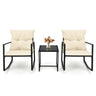 Patio Conversation Set with Soft Cushions for Porch Backyard Poolside Balcony - PatiojoyAU