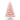 Pink Christmas Tree, Artificial Hinged Christmas Tree