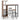 3PCS Bar Table and Chair Set, Industrial Pub Table and Stools with Wine Glass Holders