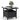 Outdoor Side Table with 48 mm Umbrella Hole