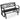 2-Person Outdoor Glider Bench with Metal Frame