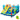 7-in-1 Jumbo Inflatable Bounce Castle with Long Slide (with Blower)