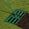Lawn Leveling Rake, 75cm x 25cm Heavy Duty Level Lawn Tool w/ Ergonomic Handle for Soil - PatiojoyAU
