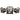 4 Pieces Outdoor Rattan Furniture Set Patio Wicker Conversation Sofa w/Chairs