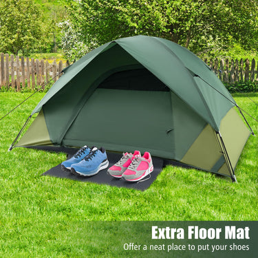 2-person Camping Tent Lightweight Outdoor Tent with Removable Rain Fly