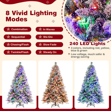 1.8m Christmas Tree with 850 PE PVC Branch Tips for Decor