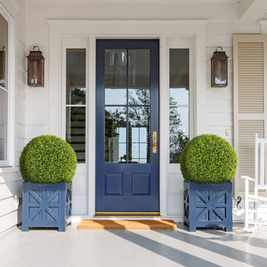 2PCS 50cm Artificial Plant Boxwood Topiary Ball, Indoor Outdoor Faux Plant Decorative Balls