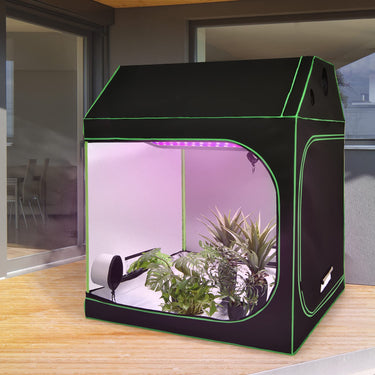 150x150x180cm Hydroponic Grow Tent, Reflective Waterproof Grow Room