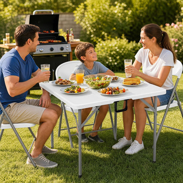 Plastic Table for Picnic Camping RV Travel Crafting Dining