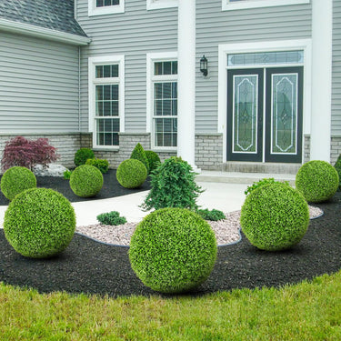 2 PCS 50cm Artificial Plant Boxwood Topiary Ball