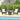 55cm Outdoor PE Rattan Side Table, All Weather Patio Square End Table with Resin Tabletop - PatiojoyAU