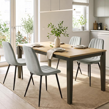 Dining Chairs Set of 4, Upholstered Fabric Kitchen Chairs