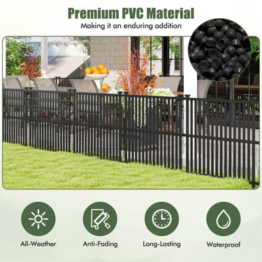 114 x 114 cm Privacy Screen with Metal Ground Stakes (Pack of 2)
