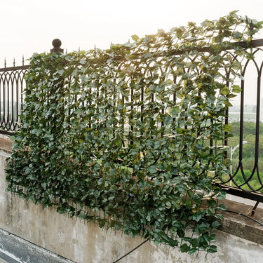 Artificial Hedges Panel, Topiary Hedge Plant, Privacy Hedge Screen w/Ivy Leaves(150 x 240cm(1.5kg))