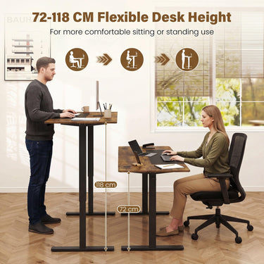 160x60cm Electric Height Adjustable Standing Desk