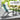 3-Piece Patio Bistro Furniture Set, PE Rattan Chairs with Coffee Table