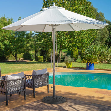 14kg Outdoor Umbrella Base, 45cm Round Table Market Umbrella Stand