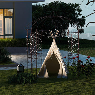 Birdcage Shape Garden Arbor Heavy-Duty Metal Gazebo Arch Arbors