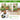 127 cm Mobile Solid Wood Planter Bed w/ High Lattice Trellis