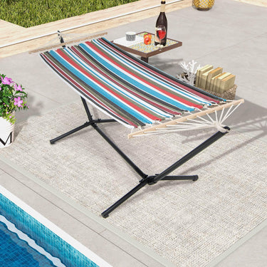 Portable Hammock with Stand for Garden