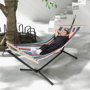 Portable Hammock with Stand for Garden