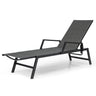 Wicker Outdoor Chaise Lounge, Rattan Garden Sun Lounge Chair w/5 Adjustable Backrest Heights - PatiojoyAU