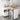 2-in-1 Reversible Mobile Kitchen Island with Rubber Wood Top and Adjustable Shelf for Dinning Room
