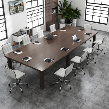 Adjustable Office Task Chair with Swivel Seat and 5 Universal Wheels