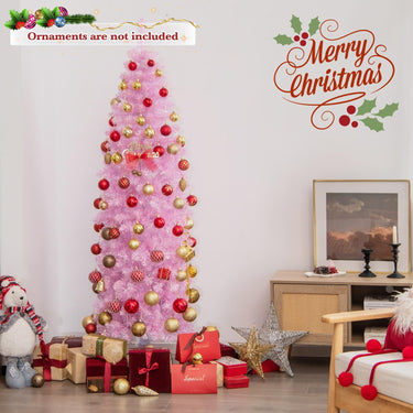1.83M/2.15M Pre-Lit Artificial Christmas Tree with 475/670 branch tips for Decoration