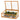 Wood Cold Frame Greenhouse with Transparent Flip-top Roof, Small Indoor Outdoor Hot House